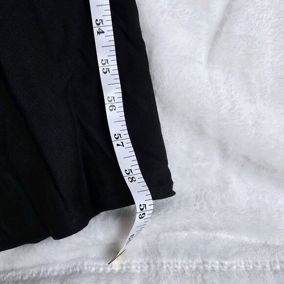 Universal Standard Geneva Dress Black Fits 34–36 (Tagged 3XL) Asymmetric Drape - Picture 8 of 12